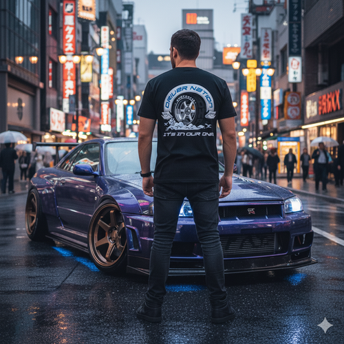Driver Nation Australia Adult Staple Tee