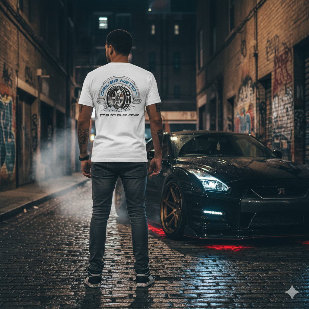 Driver Nation Australia Adult Staple Tee