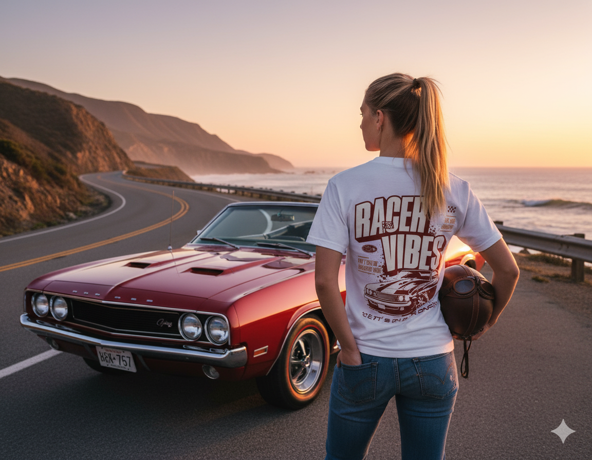 Racer Vibes Classic Tee - Driver Nation