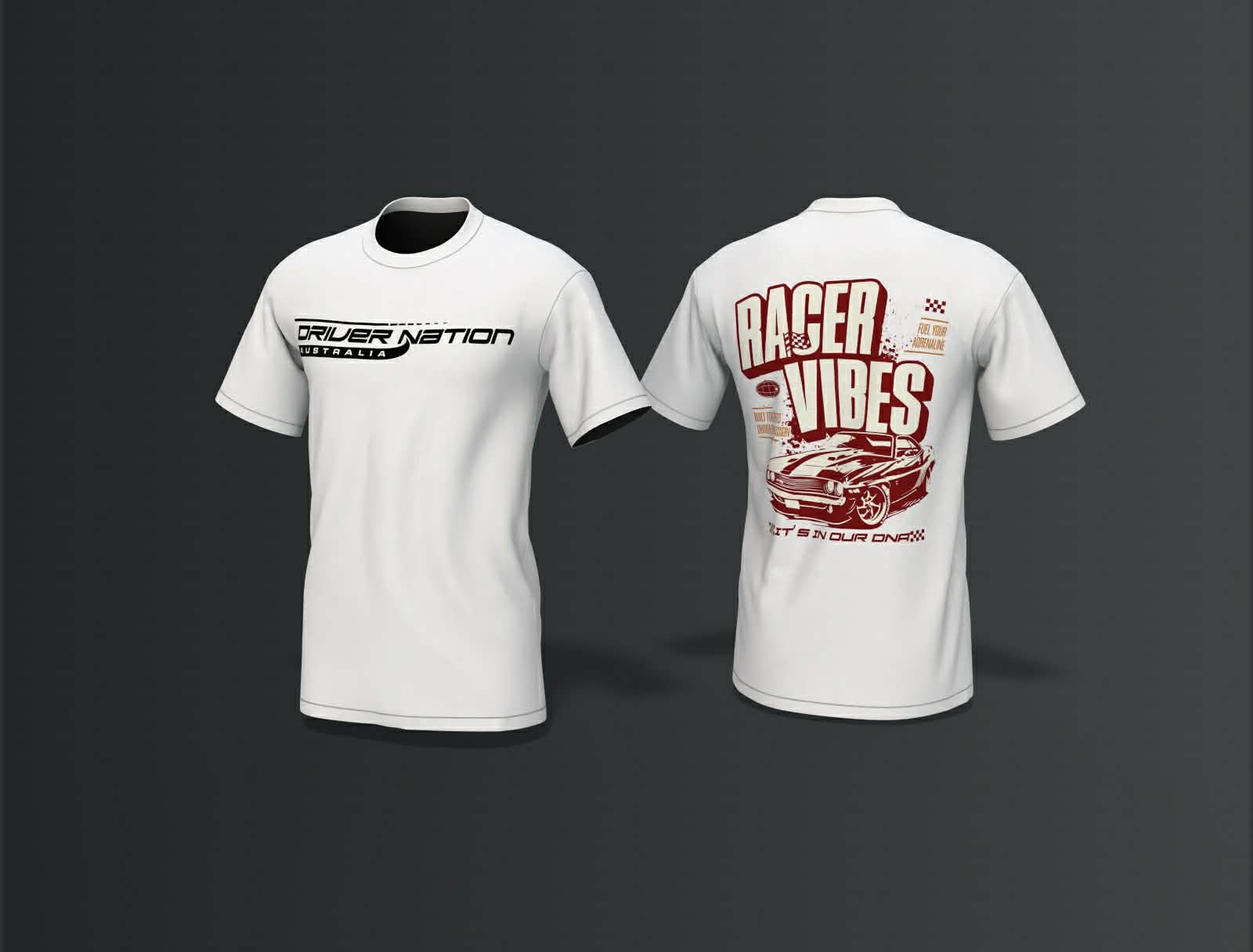 Racer Vibes Classic Tee - Driver Nation